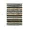 Homeroots 3' X 5' Brown Beige And Green Striped Washable Indoor Outdoor Area Rug 598884 - alternate 7
