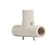 Everflow 1/2'' PEX Barb Tee Pipe Fitting; Plastic Poly Alloy PPTE0012 - alternate 4