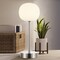 Jonathan Y Natalia 12.25" Modern Minimalist Iron Rechargeable Integrated Portable LED Table Lamp, Nickel/White JYL7108A - alternate 10