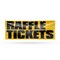 Signmission Raffle Tickets, 48 Inch x 120 Inch, Vinyl Banner B-120-30828 - alternate 1
