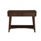 Homeroots 42" Brown Solid and Manufactured Wood Floor Shelf Console Table With Storage With Storage 524161 - alternate 1