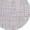 Homeroots 8' Lilac Purple And Ivory Round Striped Washable Indoor Outdoor Area Rug 583440 - alternate 8