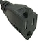 Sanoxy 6ft 18 AWG Monitor Power Adapter Cord NEMA 5-15R to IEC320 C14 SNX-CBL-LDR-PW105-1206 - alternate 2