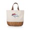 Picnic Time Family Of Brands Denver Broncos - Promenade Picnic Basket, (Beige Canvas) 203-20-187-104-2 - alternate 1