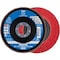 Pferd 4-1/2'' x 7/8'' A.H. POLIFAN Flap Disc - CO-FREEZE SG INOX, Ceramic oxide, 36 Grit, Conical 60810 - alternate 1