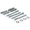 Zoro Select Concrete Mounting Kit, Steel, 6-3/8" Height, 3/4" Length, Silver CS-33-KIT-4 - alternate 3