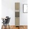Homeroots 82in Gray And Oak Wood Pantry Or Storage Closet 492008 - alternate 5