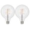 Bulbrite 60-Watt Equivalent Dimmable G40 Vintage Edison LED Light Bulb with Medium (E26) Base, 3000K, 2PK 862698 - alternate 1