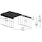 Arrow 12 x 29 x 7 ft Charcoal Carport CPHC122907 - alternate 12
