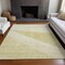 Homeroots 8' X 10' Wheat Gold And Ivory Geometric Washable Indoor Outdoor Area Rug 582503 - alternate 6