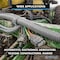 Kable Kontrol Convoluted Split Wire Loom Tubing - 1" Inside Diameter - 10' Length - Gray WL905-10-GRAY - alternate 5