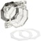 Brady Push Button Lockout, Clear, Acrylic, 2 Max. No. of Padlocks, 63/200 in Max. Shackle Dia. PBL6 - alternate 1