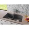 Blanco Diamond Silgranit 40/60 Double Bowl Undermount Kitchen Sink with Low Divide - Cafe 441609 - alternate 3