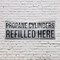 Signmission Propane Cylinders Refilled Here, 36 Inch x 96 Inch, Vinyl Banner B-96-30817 - alternate 4