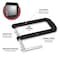 Performance Tool 8 in. Deep Throat C-Clamp, Heavy Cast Iron, Swivel Base W3982 - alternate 4