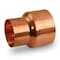 Everflow Copper Reducing Coupling Fitting with Rolled Tube Stop 1/2''x1/8'' CCRC1218 - alternate 1