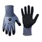 General Electric Unisex Dipped Gloves Black/Blue L 1 pair GG223LC - alternate 1