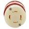 Ac Works Connector, NEMA L17-30R Female in Orange, 30A 600V 3-Phase Locking, Industrial Grade ASL1730R - alternate 4