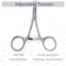 A2Z Scilab Hemostat Curved Serrated Jaws, 4 Inch, Premium A2Z-ZR1095 - alternate 5
