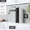 Vigo Madison Single Handle Single-Hole Bathroom Faucet in Chrome and Carbon Fiber VG01044CH - alternate 5