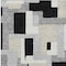 Homeroots 8' X 10' Black Ivory And Beige Geometric Washable Indoor Outdoor Area Rug 613196 - alternate 6