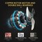Edendirect 20 inches Heavy Duty Metal Industrial Drum Fan, 3 Speed Fan for Warehouse, Workshop ZR-HIFANXDRUM20 - alternate 6