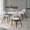 Leisuremod Venice Collection Modern Dining Chair In White VC49W - alternate 7