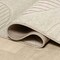 Jonathan Y Nordby High-Low Geometric Arch Scandi Striped Ivory/Cream 5 ft Square Indoor/Outdoor Area Rug SCN104B-5SQ - alternate 6