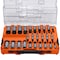 Klein Tools Knurled Hex Bit Socket Set, SAE and Metric, 33-Piece 65233HEX - alternate 1