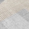 Homeroots 8' Silver Gray And Beige Round Geometric Washable Indoor Outdoor Area Rug 582730 - alternate 4