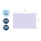 Roaring Spring Case of Recycled Index Cards 4"x6", 100 per pack, White Paper, Ruled on Front, Blank on Back 74834cs - alternate 5