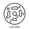 Leviton Locking Receptacle, L23-20R, 20 A, 347/600V AC, Three Phase, 4 Pole, Flush Mount, Screw Terminals 2530-IG - alternate 4