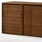 Homeroots 65" Walnut Solid Wood Six Drawer Double Dresser 473098 - alternate 4