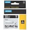 Dymo Label Tape Cartridge, Black/White, Labels/Roll: Continuous 1805442 - alternate 1