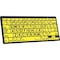 Logickeyboards XLPRINT BLUETOOTH BLK ON YLW U LKBU-LPBY-BTON-US - alternate 5