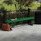 Leisure Craft Leisure Craft 6 FT Outdoor Bench without Back, Portable, Green B6XPP-GREEN - alternate 7