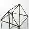 Homeroots 8" Black And Clear Glass And Metal Box 392581 - alternate 8