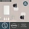 Vaxcel Marshall 1 Light LED Compatible Black Transitional Bathroom Vanity Wall Fixture Clear Glass W0461 - alternate 6