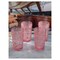 Homeroots Set of Four Pink Paisley Acrylic Stemless Highball Glass 521170 - alternate 5