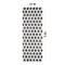 World Rug Gallery Scandinavian Arrow Shag Runner Rug 2 ft 3 in x 12 ft Anthracite WR126ANTHRACITE2X12 - alternate 7