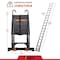 Wrightmaster 23 ft. Portable Aluminum Extension Ladder with Hook and Mobility Wheels, 330 lbs. Load Capacity ZOR-CMB-7 - alternate 6