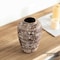 Uniquewise 7ft Textured Vintage Inspired Ceramic Vase Perfect for Displaying Faux Flowers & Branches, Brown QI004791.M - alternate 6