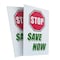 Signmission Stop Save Now, Plastic Signs Only 24 Inch x 36 Inch, Corrugated Plastic, 2PK CSB-2436-2PACK-Stop Save Now - alternate 1