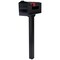 Solar Group Architectural Mailboxes Patriot Classic Plastic Post Mount Black Mailbox GMB505BAM - alternate 3
