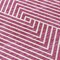 Homeroots 8' Blush And Ivory Round Geometric Washable Indoor Outdoor Area Rug 612114 - alternate 7