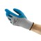 Ansell Latex Coated Gloves, Natural Latex Rubber, Crinkled, Palm, 4 Abrasion Level, Blue, 9 12 PK 206402 - alternate 2