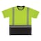 Ergodyne Hi-Vis Shirt, XS, Lime, Short Sleeve 22271 - alternate 1