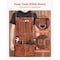 Vevor Leather Welding Work Apron Heavy Duty Cowhide Heat Resistant Welding Apron AP-6100 - alternate 7