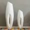Uniquewise Tall Floor Vase, Modern White Large Floor Vase, Decorative Lightweight, Home Decor, Set of 2 QI003159.2 - alternate 5