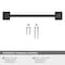 Amerock Exceed 6-5/16 in 160 mm Center-to-Center Matte Black Cabinet Pull BP36883FB - alternate 4